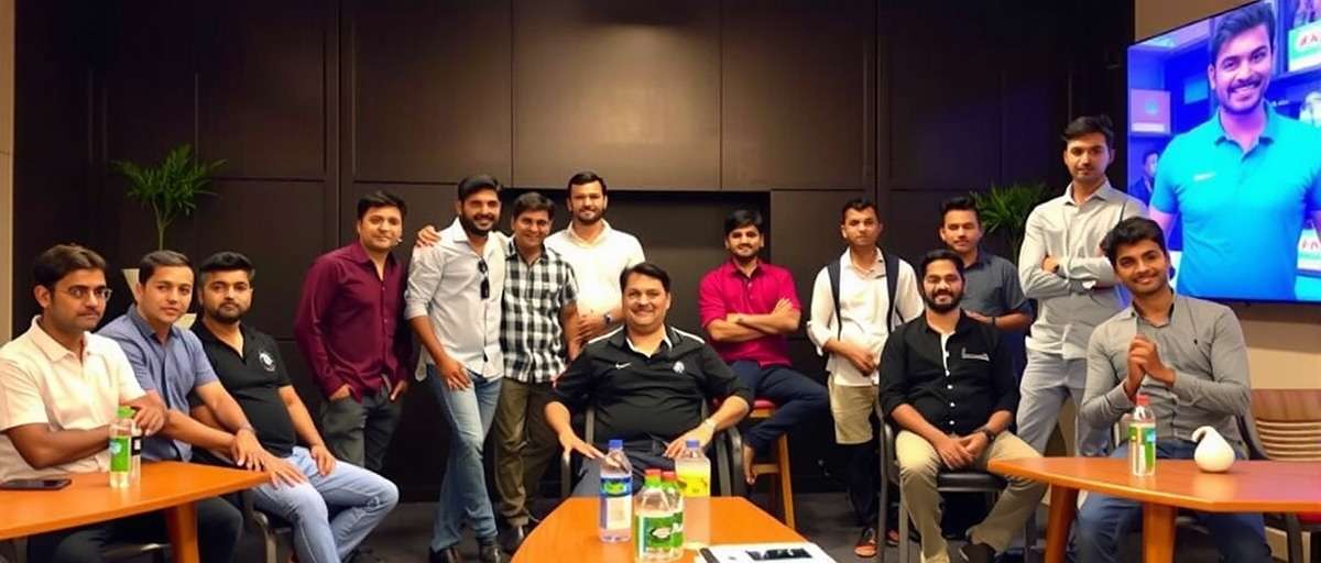 Howzat Player Community Meetup Howzat community meetup in Mumbai with players and cricket celebrities